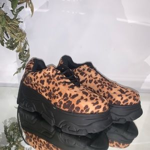 Cheetah Print Platforms